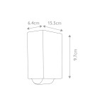 Elstead Lighting Kinkiet Agner - 2 źródła światła IP54 AGNER-2W Elstead Lighting Kinkiet Agner - 2 źródła światła IP54 AGNER-2W