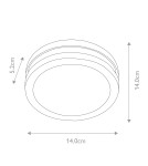 Lamps for path lighting - Elstead Lighting Ano wall lantern / Pendant lantern - 1 light source IP54 ANO-1W - product 5
