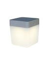 Lutec TABLE CUBE Zewnętrzna LED Srebrnoszary 6908001337