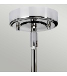 Pendant lamps - Elstead Lighting Agatha pendant lamp - 1 light source - Polished chrome IP44 BATH-AGATHA1P-PC - product 2