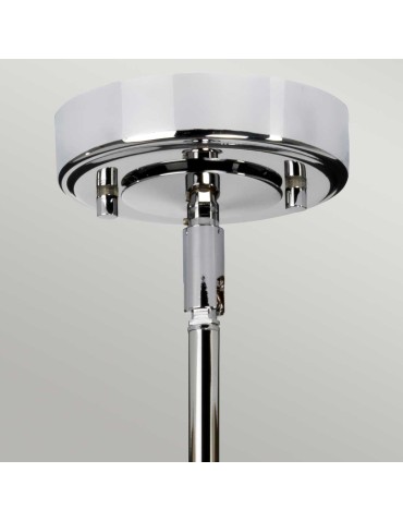 Elstead Lighting Agatha pendant lamp - 1 light source - Polished chrome IP44 BATH-AGATHA1P-PC - product 2