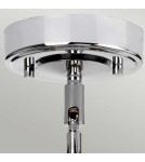Elstead Lighting Lampa wisząca Agatha - 3 źródła światła - Polerowany chrom IP44 BATH-AGATHA3P-PC