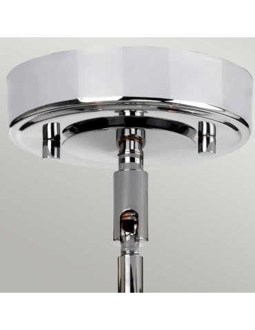 Elstead Lighting Lampa wisząca Agatha - 3 źródła światła - Polerowany chrom IP44 BATH-AGATHA3P-PC - produkt 2