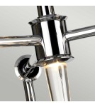 Elstead Lighting Lampa wisząca Agatha - 3 źródła światła - Polerowany chrom IP44 BATH-AGATHA3P-PC