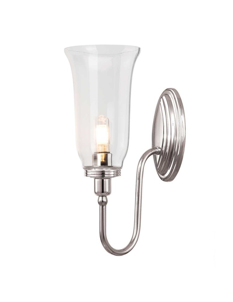 Elstead Lighting Kinkiet Blake - 1 źródło światła IP44 BATH-BLAKE2-PN