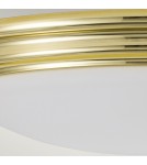 Elstead Lighting Plafon Brompton - 1 źródło światła - Polerowany mosiądz IP44 BATH-BROMPTON-F-PB