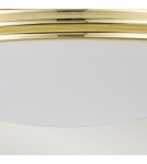 Elstead Lighting Plafon Brompton - 1 źródło światła - Polerowany mosiądz IP44 BATH-BROMPTON-F-PB