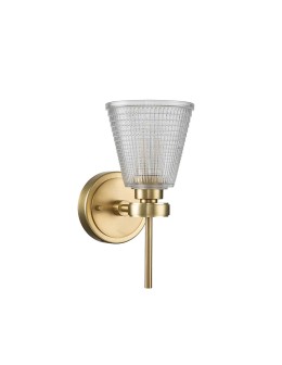 Elstead Lighting Kinkiet Gunnislake - 1 źródło światła - Szczotkowany mosiądz IP44 BATH-GUNNIS1-BB - produkt 2