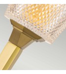 Bathroom wall lamps - Elstead Lighting Verity wall lamp - 1 light source - Brushed brass IP44 BATH-VERITY-BB - product 3