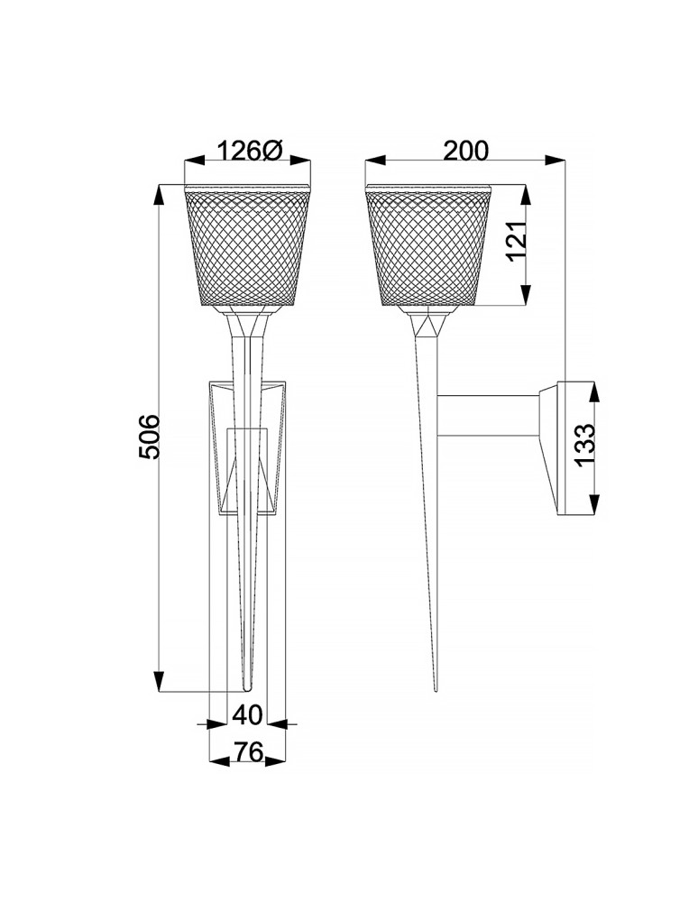 Bathroom wall lamps - Elstead Lighting Verity wall lamp - 1 light source - Polished chrome IP44 BATH-VERITY-PC - product kolory-swiatla.pl 5