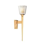 Bathroom wall lamps - Elstead Lighting Verity wall lamp - 1 light source - Polished gold IP44 BATH-VERITY-PG - product 1