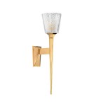 Bathroom wall lamps - Elstead Lighting Verity wall lamp - 1 light source - Polished gold IP44 BATH-VERITY-PG - product 7