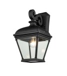 Elstead Lighting Duża latarnia naścienna Bayview - 1 źródło światła IP44 BAYVIEW-2L-BK