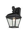 Elstead Lighting Duża latarnia naścienna Bayview - 1 źródło światła IP44 BAYVIEW-2L-BK