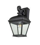 Elstead Lighting Duża latarnia naścienna Bayview - 1 źródło światła IP44 BAYVIEW-2L-BK
