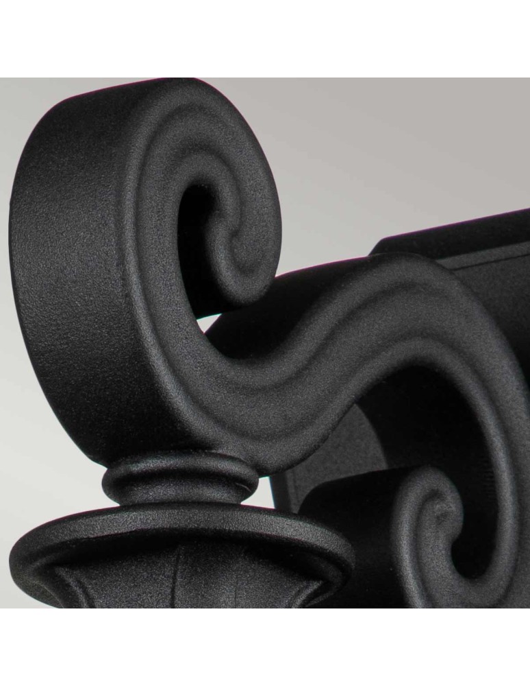 Outdoor wall lamps - Elstead Lighting Large Bayview wall lantern - 1 light source IP44 BAYVIEW-2L-BK - product kolory-swiatla.pl 3