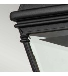 Elstead Lighting Duża latarnia naścienna Bayview - 1 źródło światła IP44 BAYVIEW-2L-BK