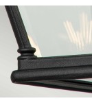 Outdoor wall lamps - Elstead Lighting Large Bayview wall lantern - 1 light source IP44 BAYVIEW-2L-BK - product 5