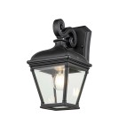 Elstead Lighting Średnia latarnia naścienna Bayview - 1 źródło światła IP44 BAYVIEW-2M-BK