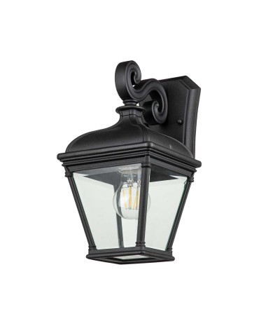 Elstead Lighting Średnia latarnia naścienna Bayview - 1 źródło światła IP44 BAYVIEW-2M-BK - produkt 2