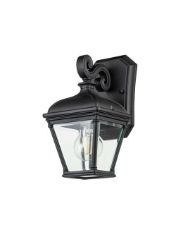 Elstead Lighting Mała latarnia naścienna Bayview - 1 źródło światła IP44 BAYVIEW-2S-BK - produkt 2