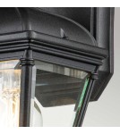 Outdoor wall lamps - Elstead Lighting Bayview small wall lantern - 1 light source IP44 BAYVIEW-2S-BK - product 3