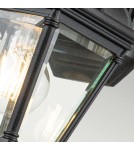 Outdoor wall lamps - Elstead Lighting Bayview small wall lantern - 1 light source IP44 BAYVIEW-2S-BK - product 4