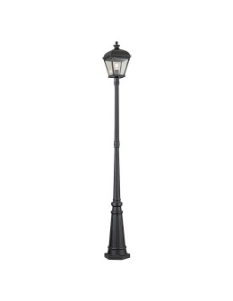 Elstead Lighting Duża Latarnia stojąca Bayview - 1 źródło światła IP44 BAYVIEW-5L-BK