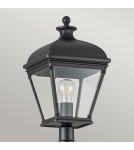Outdoor lanterns - Elstead Lighting Large Bayview Standing Lantern - 1 light source IP44 BAYVIEW-5L-BK - product 2