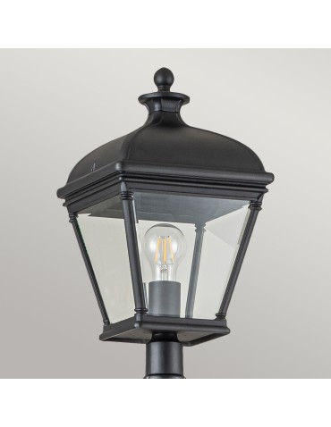 Elstead Lighting Large Bayview Standing Lantern - 1 light source IP44 BAYVIEW-5L-BK - product 2