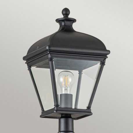 Elstead Lighting Duża Latarnia stojąca Bayview - 1 źródło światła IP44 BAYVIEW-5L-BK