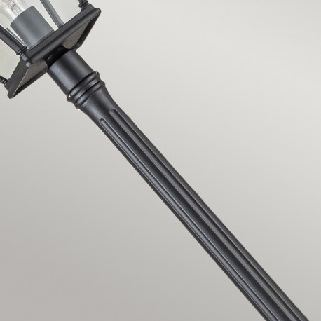 Elstead Lighting Duża Latarnia stojąca Bayview - 1 źródło światła IP44 BAYVIEW-5L-BK