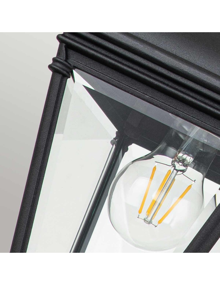 Outdoor pendant lamps - Elstead Lighting Bayview medium pendant lantern - 1 light source IP44 BAYVIEW-8M-BK - product kolory-swiatla.pl 4