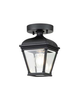 Elstead Lighting Latarnia wisząca Bayview - 1 źródło światła IP44 BAYVIEW-PORCH-BK