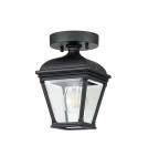 Outdoor pendant lamps - Elstead Lighting Bayview pendant lantern - 1 light source IP44 BAYVIEW-PORCH-BK - product 2