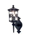 Elstead Lighting Hereford wall lantern - 1 light source IP23 BL10-BLACK