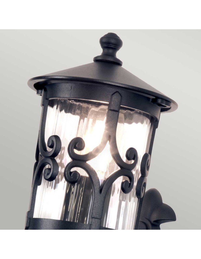 Outdoor wall lamps - Elstead Lighting Hereford wall lantern - 1 light source IP23 BL10-BLACK - product kolory-swiatla.pl 2
