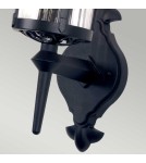 Outdoor wall lamps - Elstead Lighting Hereford wall lantern - 1 light source IP23 BL10-BLACK - product 3