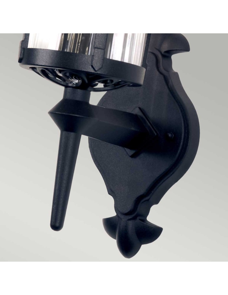 Outdoor wall lamps - Elstead Lighting Hereford wall lantern - 1 light source IP23 BL10-BLACK - product kolory-swiatla.pl 3