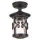 Elstead Lighting Latarnia wisząca Hereford - 1 źródło światła IP23 BL13A-BLACK