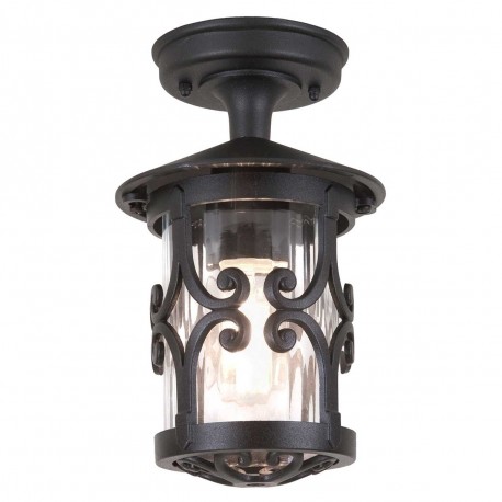 Elstead Lighting Latarnia wisząca Hereford - 1 źródło światła IP23 BL13A-BLACK