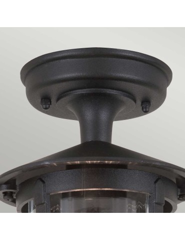 Elstead Lighting Hereford pendant lantern - 1 light source IP23 BL13A-BLACK - product 2