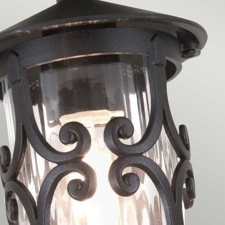 Elstead Lighting Latarnia wisząca Hereford - 1 źródło światła IP23 BL13A-BLACK