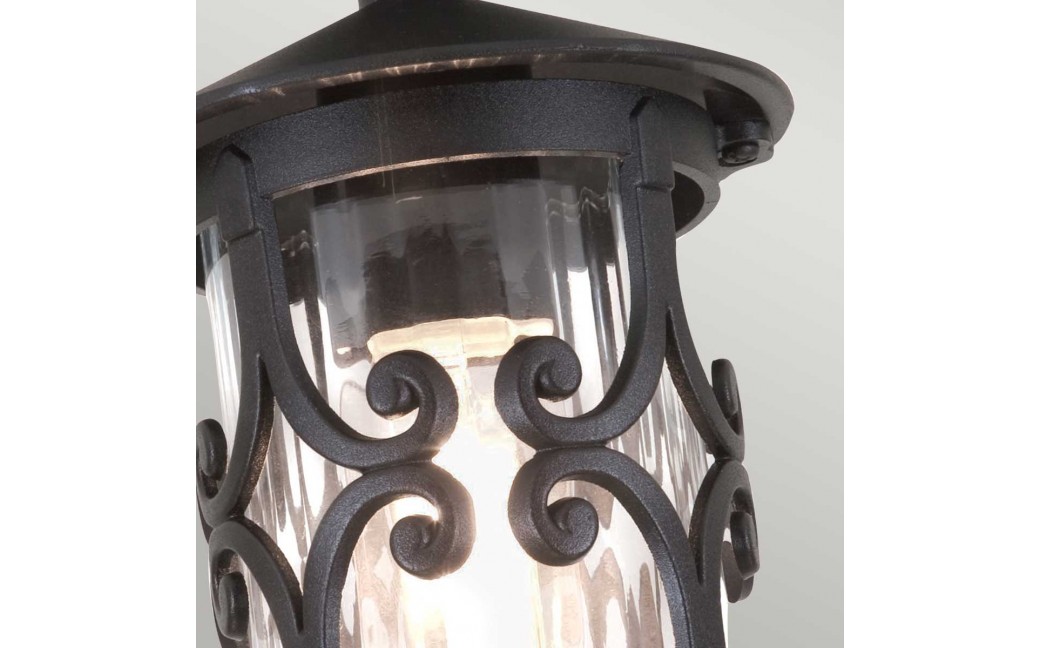 Elstead Lighting Latarnia wisząca Hereford - 1 źródło światła IP23 BL13A-BLACK