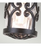 Outdoor pendant lamps - Elstead Lighting Hereford pendant lantern - 1 light source IP23 BL13A-BLACK - product 4