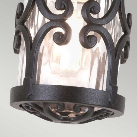 Elstead Lighting Latarnia wisząca Hereford - 1 źródło światła IP23 BL13A-BLACK