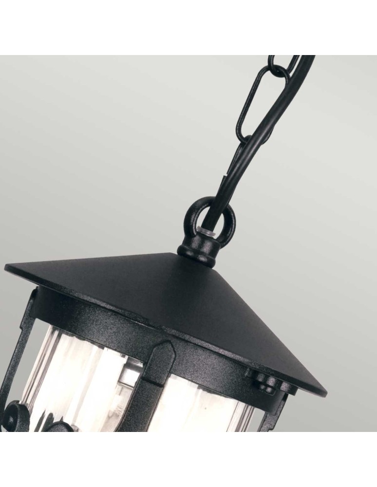 Outdoor pendant lamps - Elstead Lighting Hereford pendant lantern - 1 light source IP23 BL13B-BLACK - product kolory-swiatla.pl 2