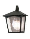 Elstead Lighting Latarnia naścienna York - 1 źródło światło IP23 BL15-BLACK