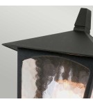 Elstead Lighting Latarnia naścienna York - 1 źródło światło IP23 BL15-BLACK