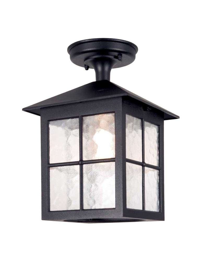 Outdoor pendant lamps - Elstead Lighting Winchester pendant lantern - 1 light source IP23 BL18A-BLACK - product kolory-swiatla.pl 1